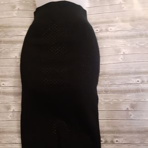 Express Eyelet Pencil Skirt